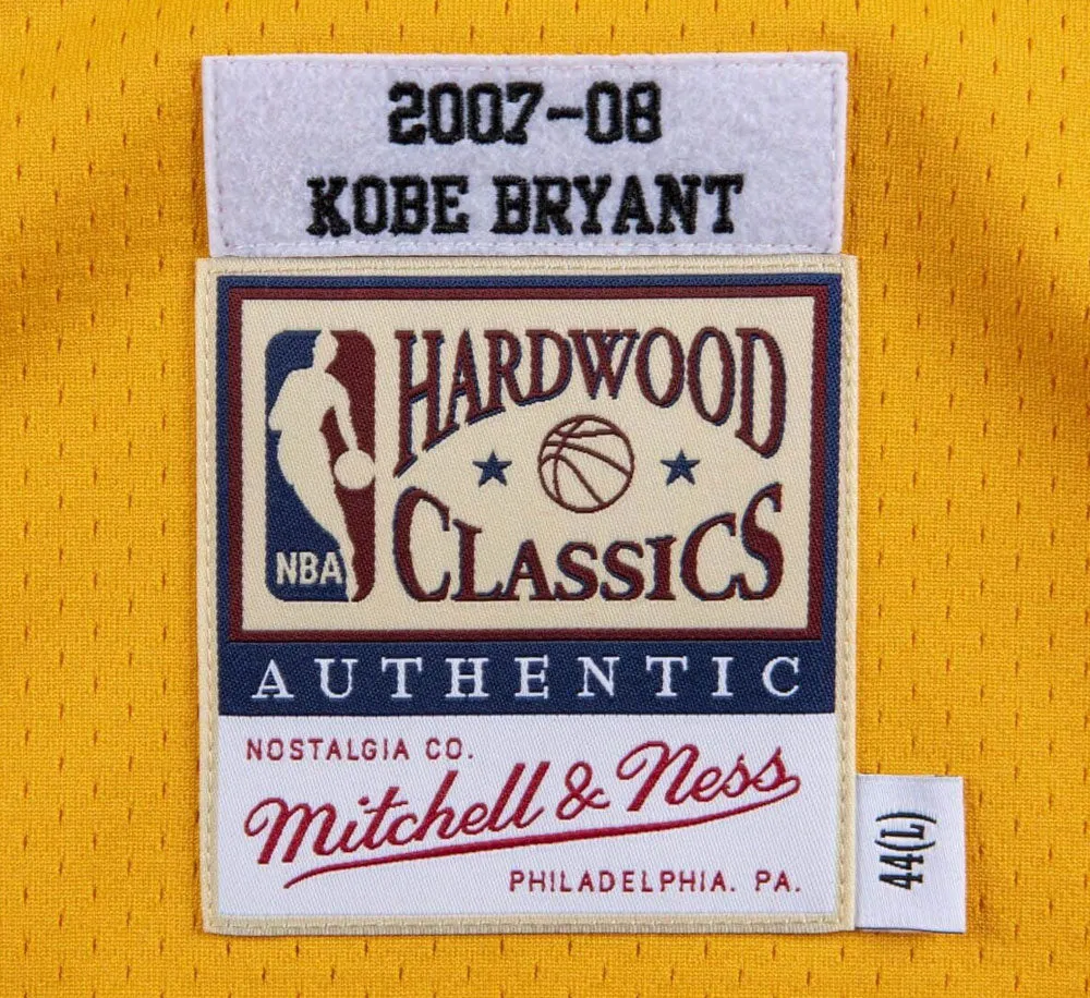 07 KOBE BRYANT LAKERS NBA AUTHENTIC JERSEY