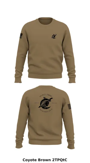 1st PLT, L Troop, 3rd squadron, 2nd CR Store 1 Core Men's Crewneck Performance Sweatshirt - 2TPQtC