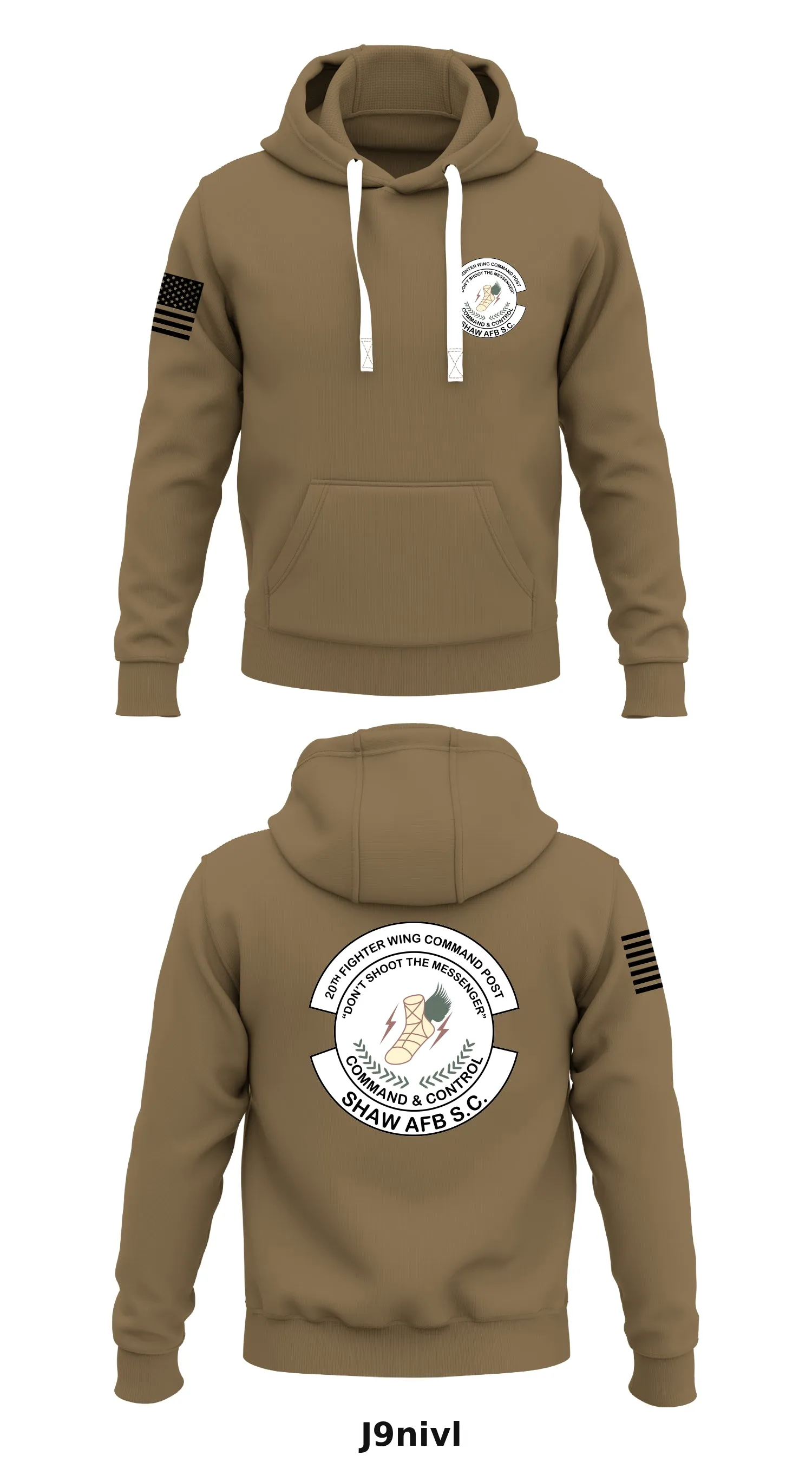2 FW Command Post Store 1  Core Men's Hooded Performance Sweatshirt - J9nivl