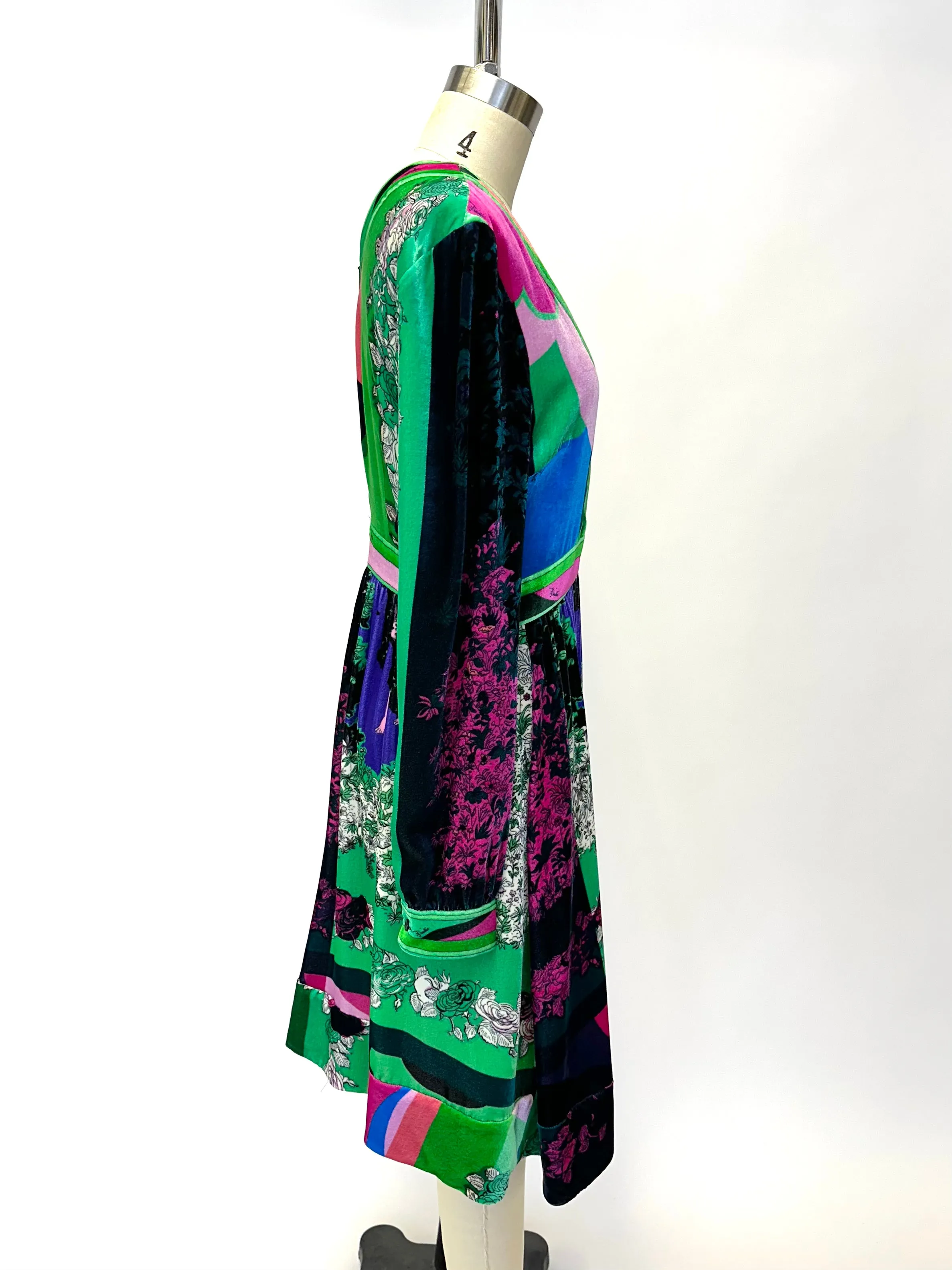2018 Emilio Pucci Velvet Dress
