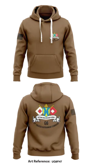 21st Theater Sustainment Command - G6 Store 1  Core Men's Hooded Performance Sweatshirt - uG8FH7