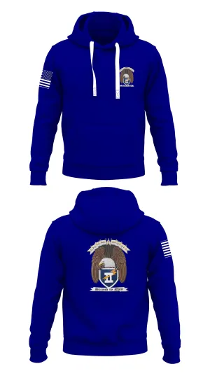 2nd Regimental Staff Store 1  Core Men's Hooded Performance Sweatshirt - 88403329773