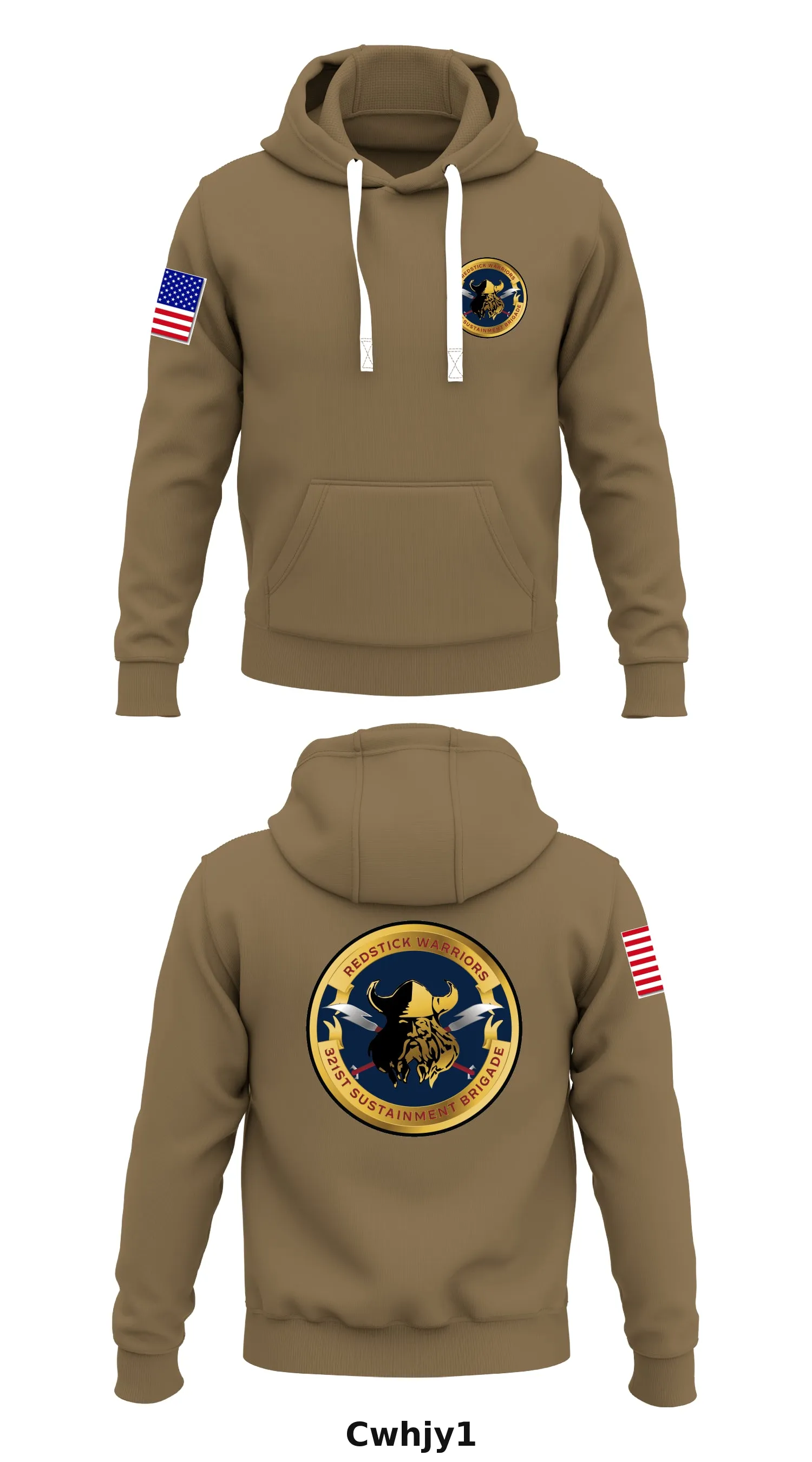 321st Sustainment Brigade Store 1  Core Men's Hooded Performance Sweatshirt - Cwhjy1