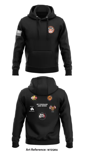 32D Signal Battalion Store 1  Core Men's Hooded Performance Sweatshirt - w7zQRa