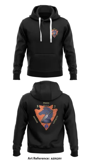3/7 Kilo Co Store 1  Core Men's Hooded Performance Sweatshirt - aERGRY