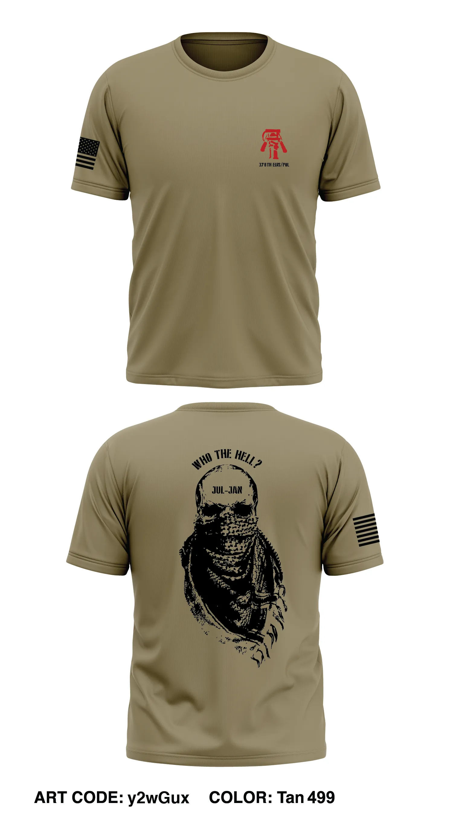 378th ELRS/POL Store 2 Core Men's SS Performance Tee - y2wGux