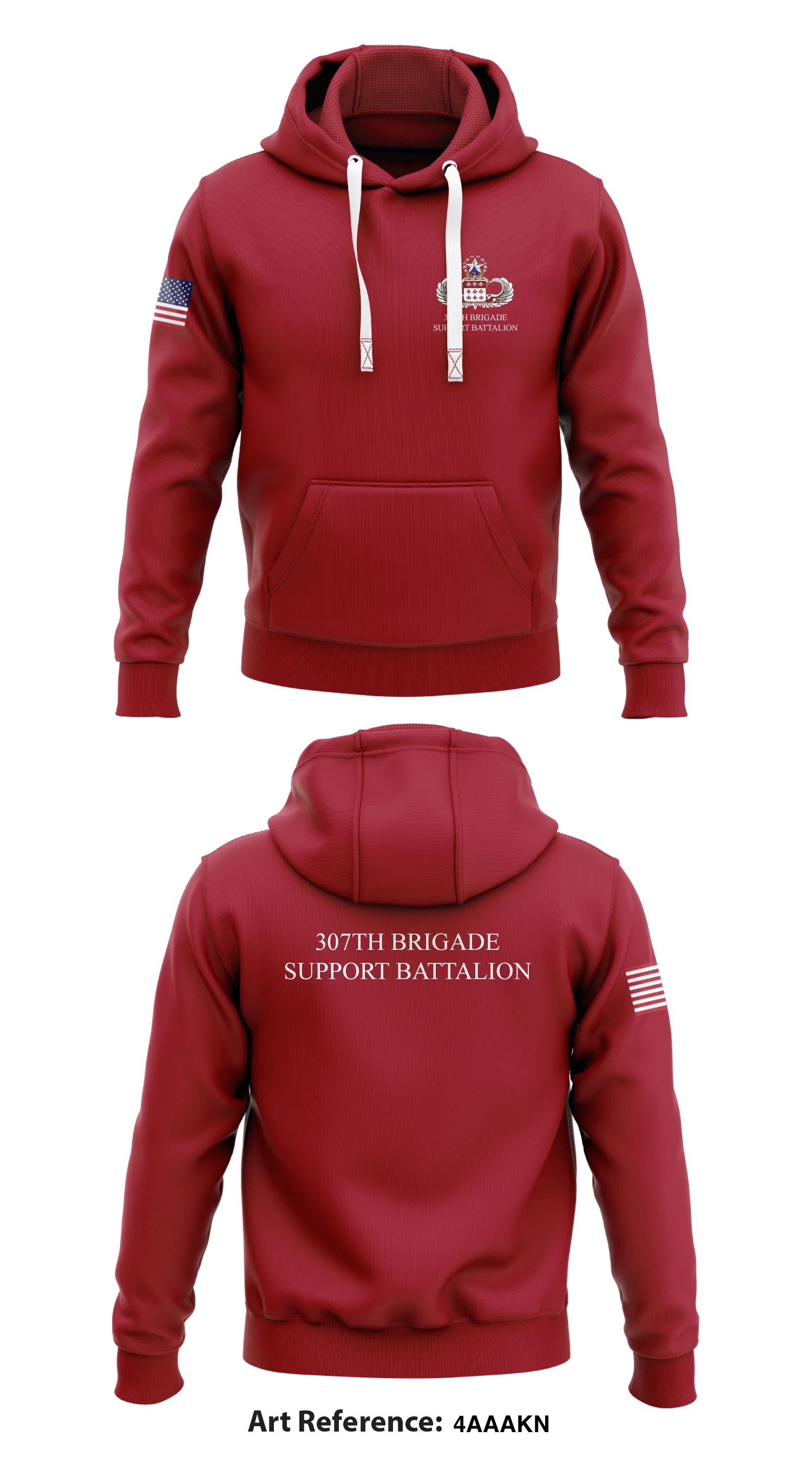 37th Brigade Support Battalion Store 1  Core Men's Hooded Performance Sweatshirt - 4AAaKN