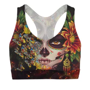3D Skull - Sport Bra - Htl