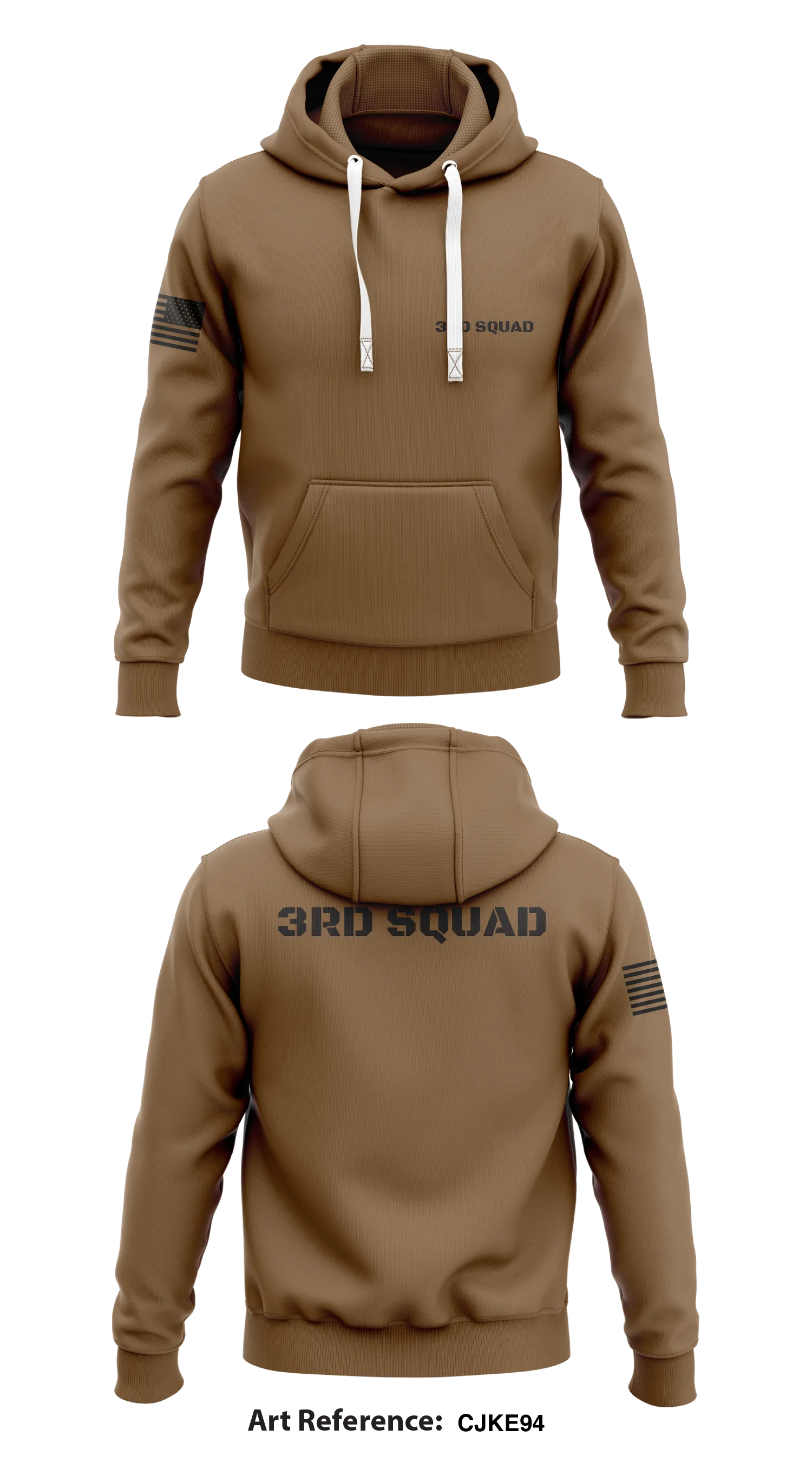 3RD SQUAD Store 1  Core Men's Hooded Performance Sweatshirt - cjKe94