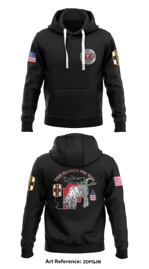 44th Blood Support Detachment  Core Men's Hooded Performance Sweatshirt - ZdpqJM