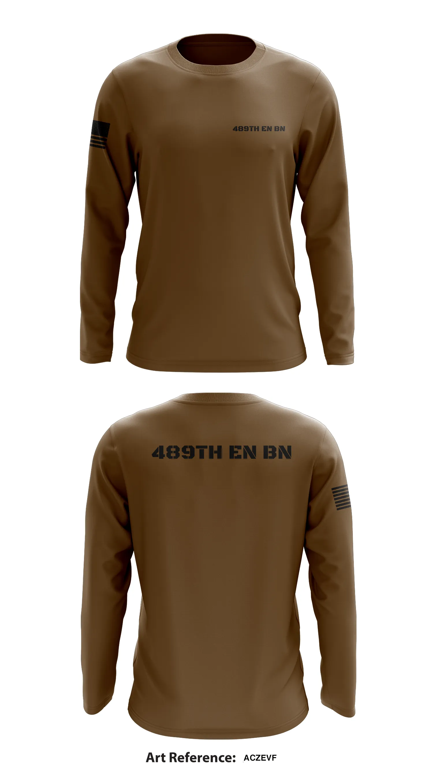489th EN BN Store 1 Core Men's LS Performance Tee - AczEvf