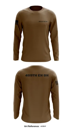 489th EN BN Store 1 Core Men's LS Performance Tee - AczEvf