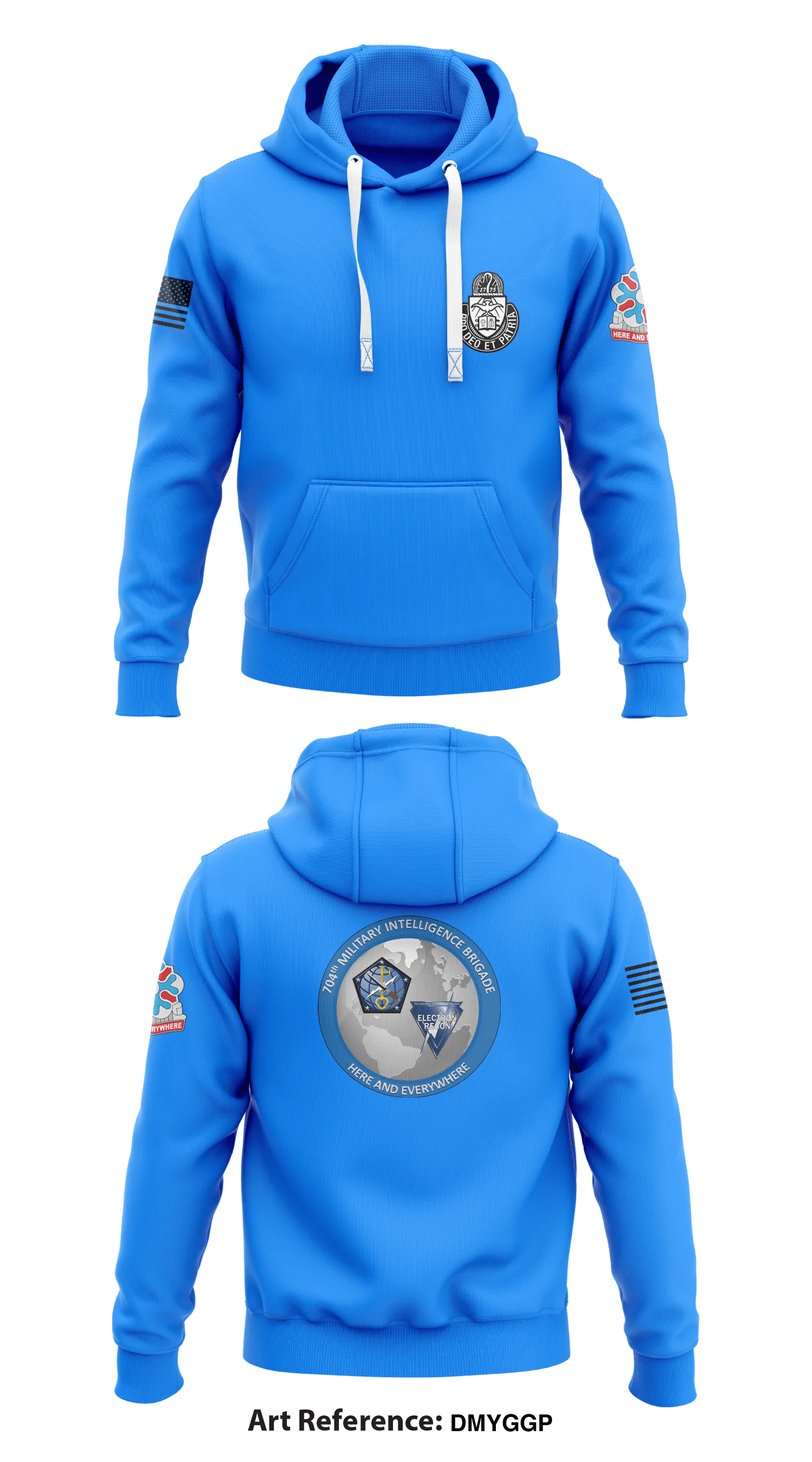 74th MI BDE UMT Store 1  Core Men's Hooded Performance Sweatshirt - dMyggp