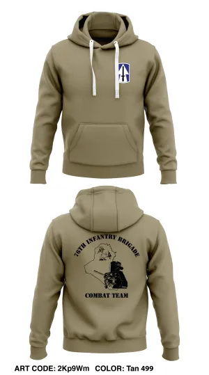 76th IBCT  Core Men's Hooded Performance Sweatshirt - 2Kp9Wm