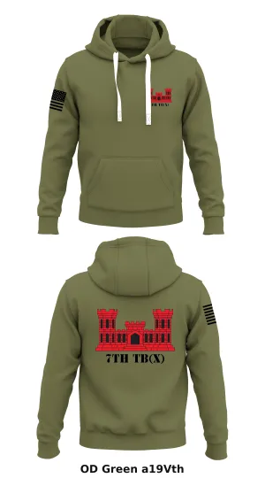 7th TB(X) Store 1  Core Men's Hooded Performance Sweatshirt - a19Vth