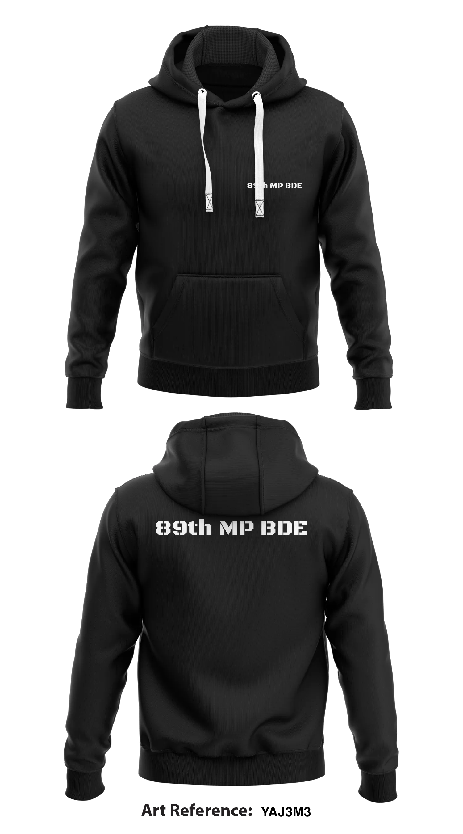 89th MP BDE Store 1  Core Men's Hooded Performance Sweatshirt - yaj3m3
