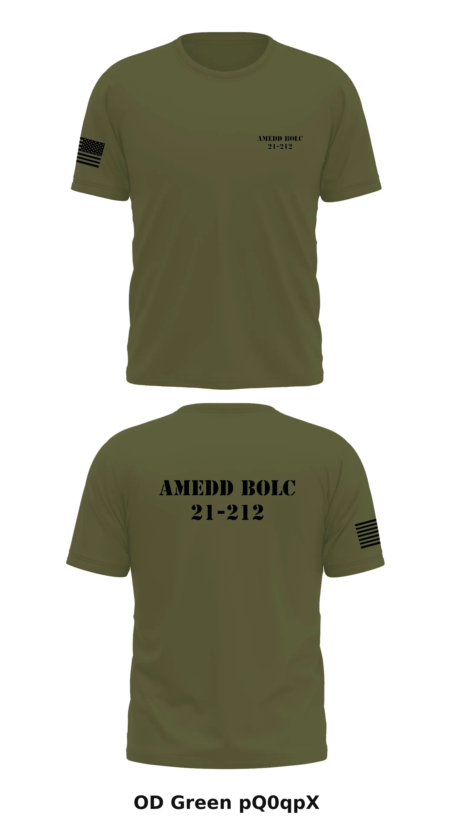 A Co, 187th MED DN Store 1 Core Men's SS Performance Tee - pQ0qpX
