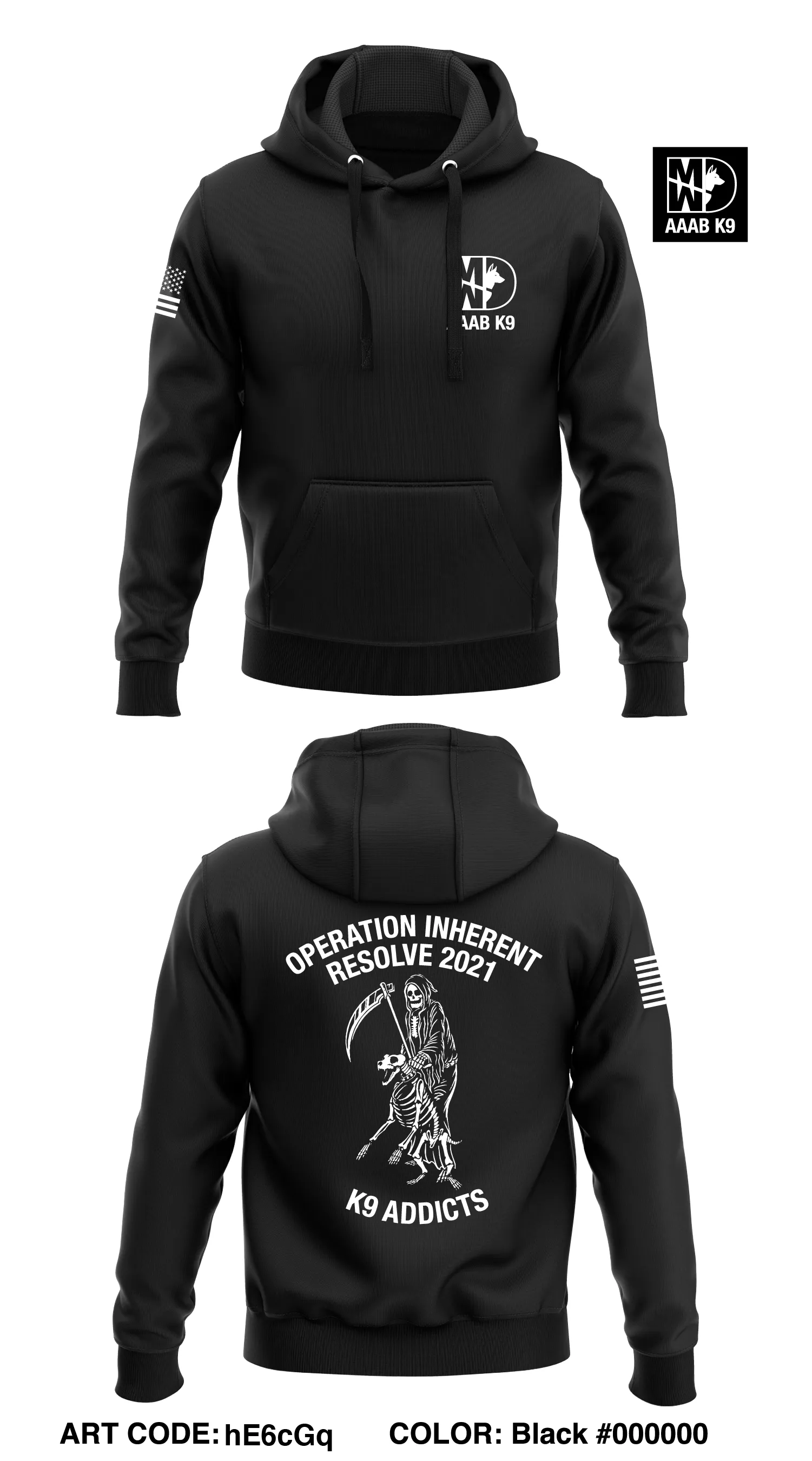 AAAB K9 Store 1  Core Men's Hooded Performance Sweatshirt - hE6cGq