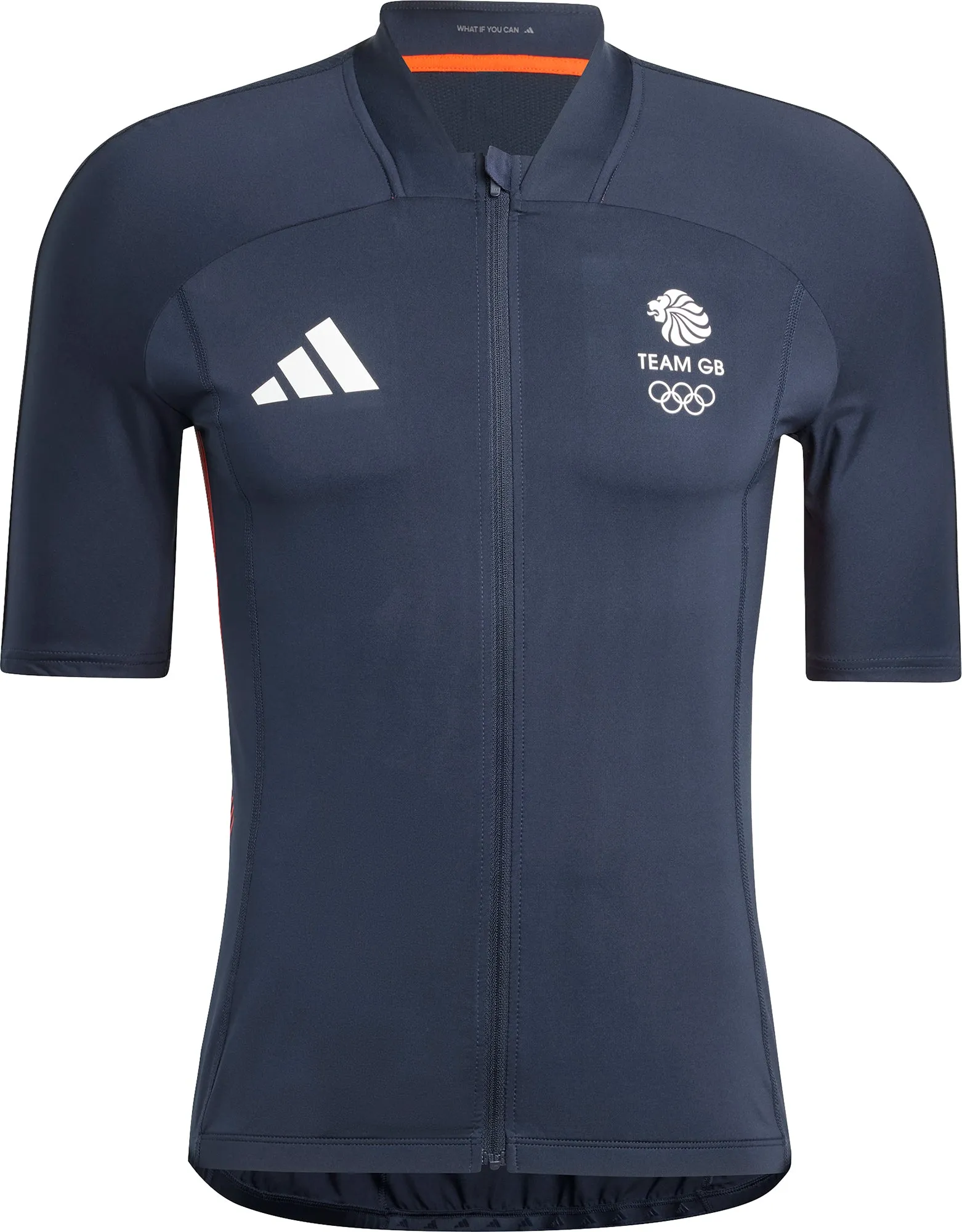 adidas Team GB Short Sleeve Mens Cycling Jersey - Blue