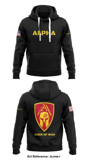 Alpha 2-1 ADA Store 1 Core Men's Hooded Performance Sweatshirt - DLPHky