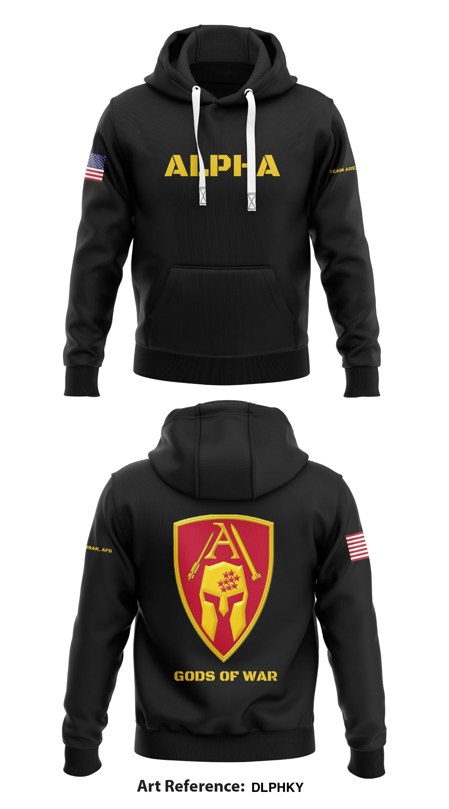 Alpha 2-1 ADA Store 1 Core Men's Hooded Performance Sweatshirt - DLPHky