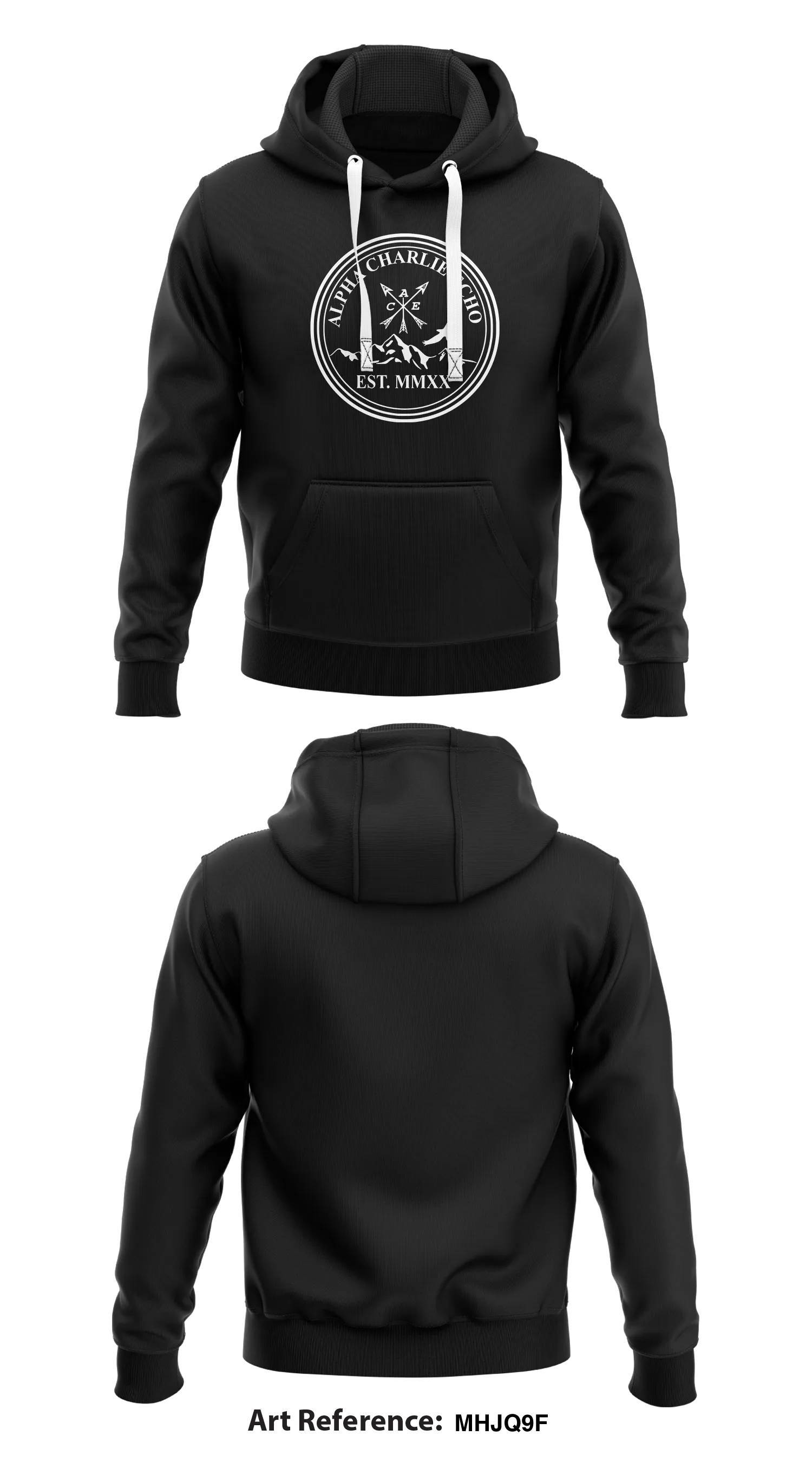 Alpha Charlie Echo  Store 1  Core Men's Hooded Performance Sweatshirt - MHjq9F