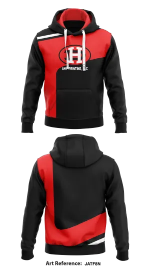 AMP Printing, LLC  Core Men's Hooded Performance Sweatshirt - JatF8N