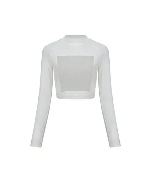 Anell Golf Coolness Mesh Polar Top - White