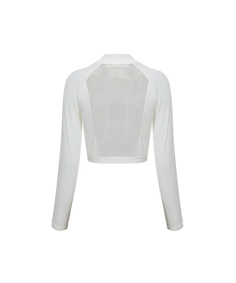 Anell Golf Coolness Mesh Polar Top - White