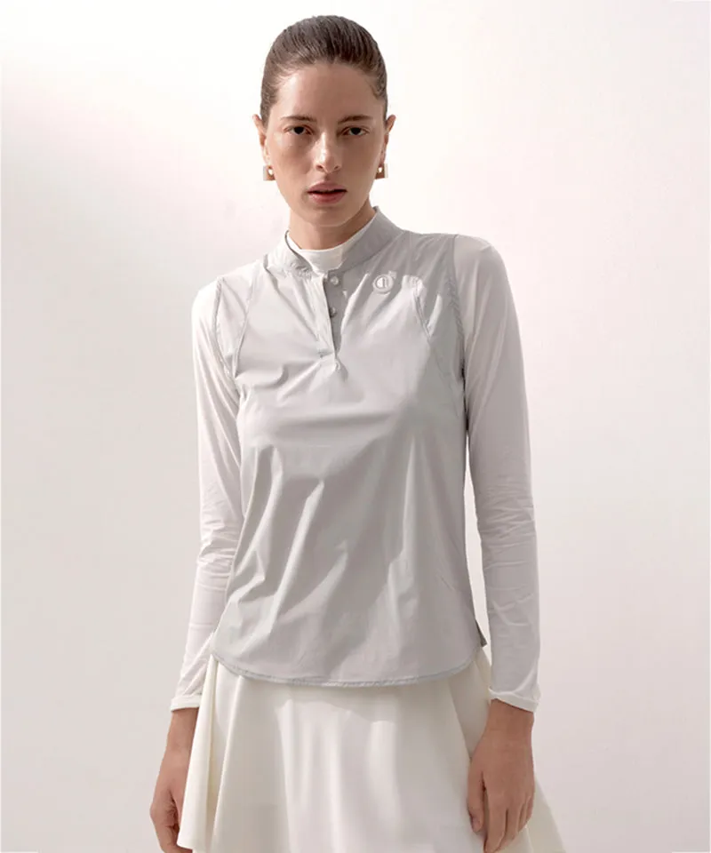Anell Golf Coolness Mesh Polar Top - White