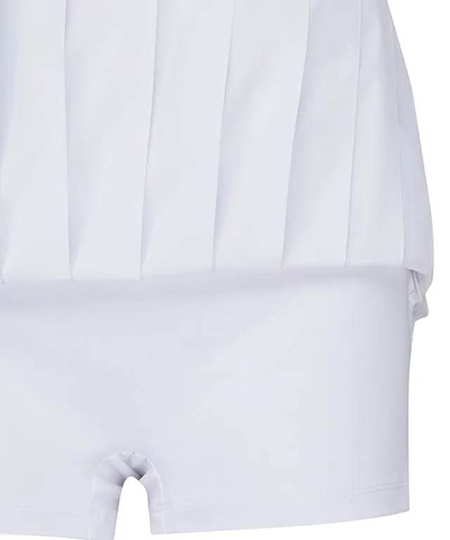 ANEW Golf: Women's Mini Pocket Point Pleated Skirt - White