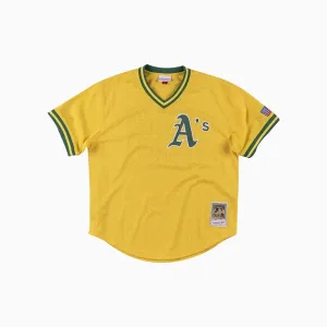 Authentic Mark Mcgwire Oakland Athletics MLB 1990 Jersey