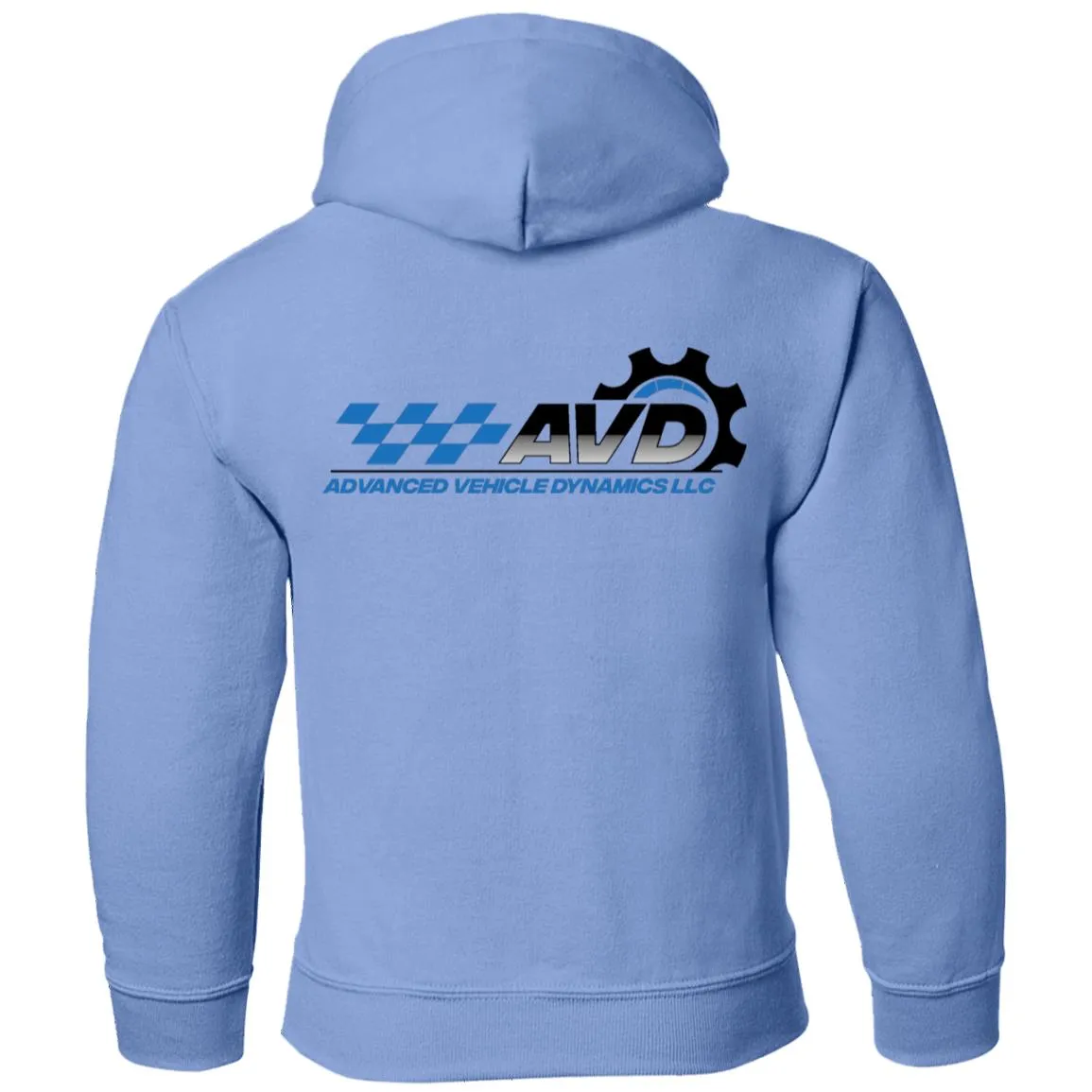 AVD black logo 2-sided print G185B Gildan Youth Pullover Hoodie