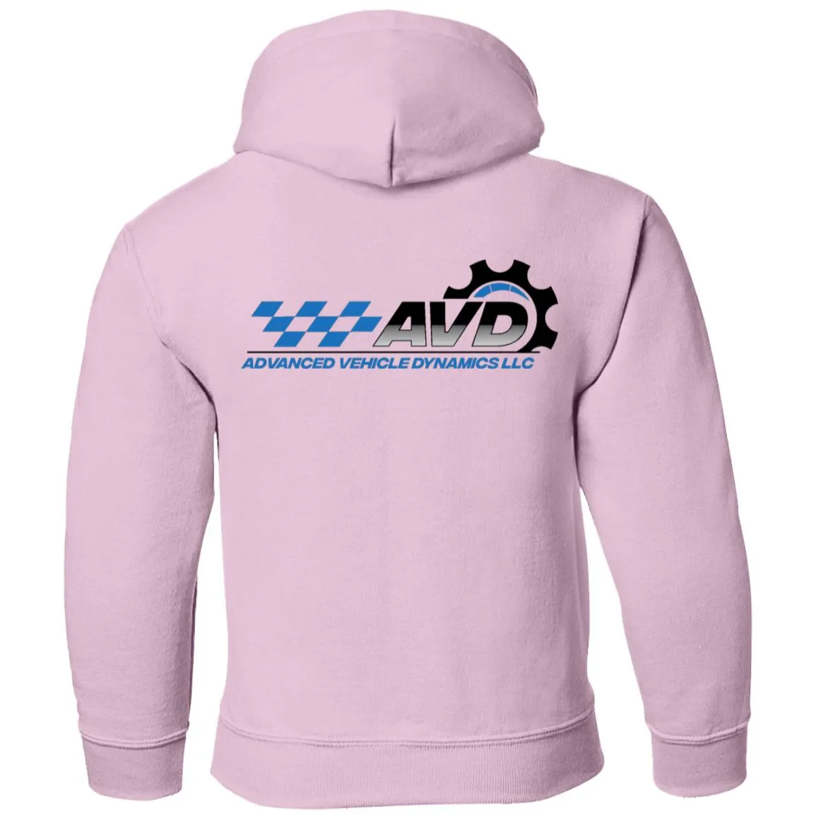 AVD black logo 2-sided print G185B Gildan Youth Pullover Hoodie