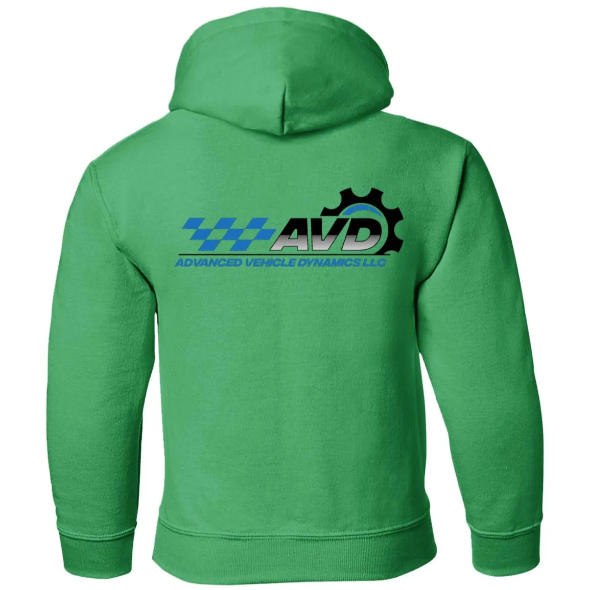 AVD black logo 2-sided print G185B Gildan Youth Pullover Hoodie