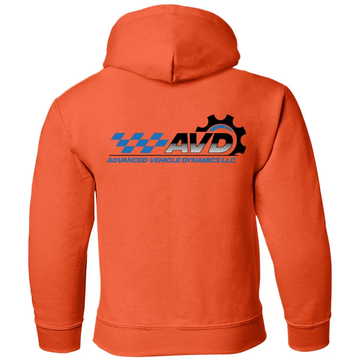 AVD black logo 2-sided print G185B Gildan Youth Pullover Hoodie