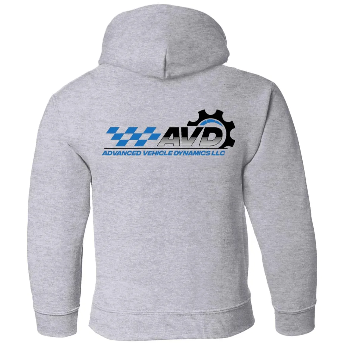 AVD black logo 2-sided print G185B Gildan Youth Pullover Hoodie