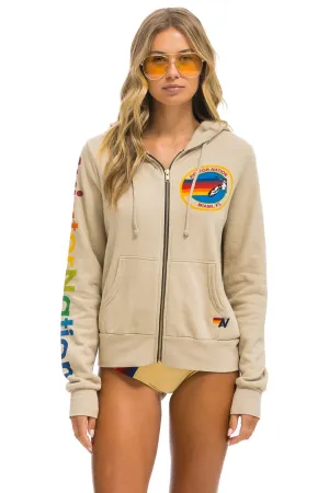 AVIATOR NATION MIAMI HOODIE - SAND