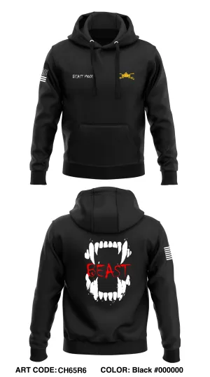 B Co, 4-7 AR, 1/1 AD  Core Men's Hooded Performance Sweatshirt - CH65R6