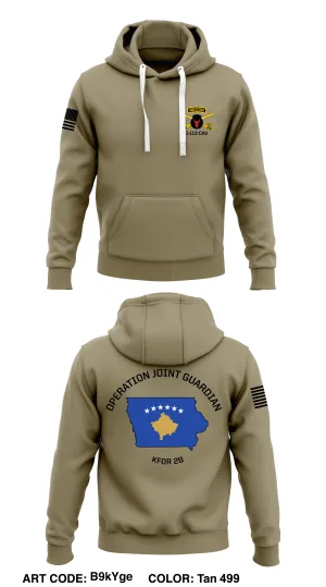 B-troop, 1-113 CAV  Store 1  Core Men's Hooded Performance Sweatshirt - B9kYge