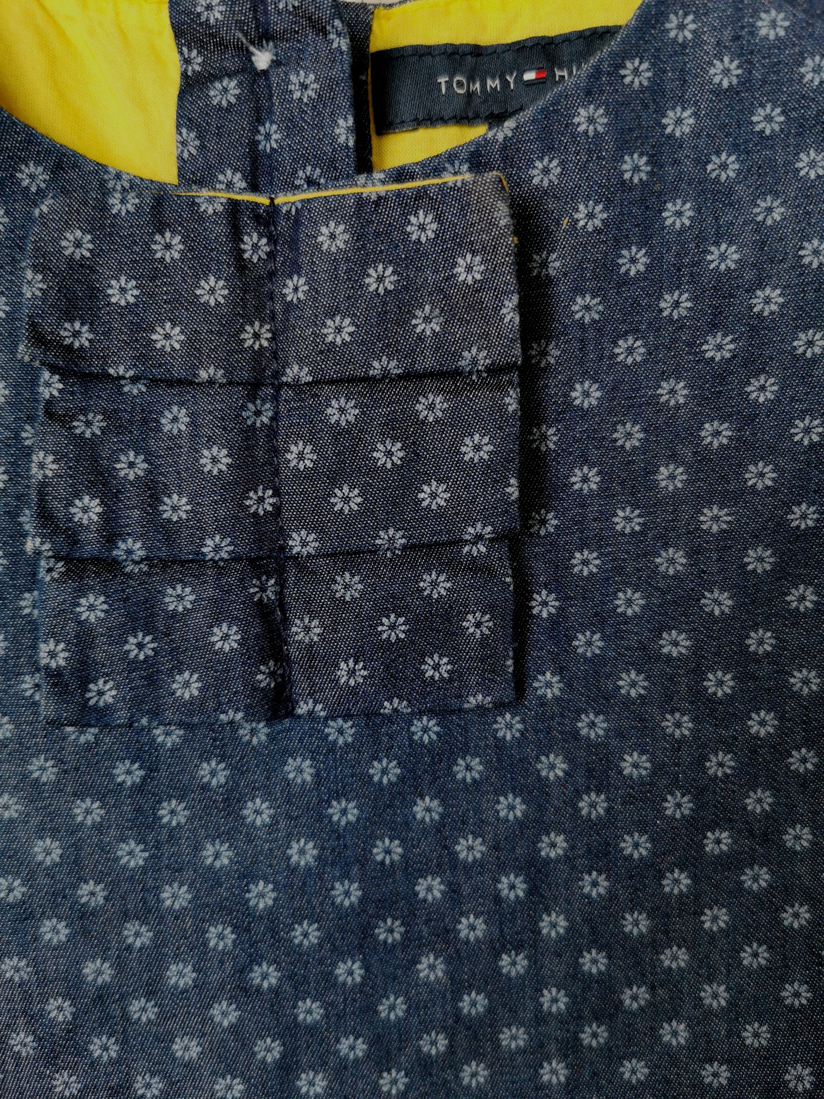 BABY GIRL SIZE 12 MONTHS - TOMMY HILFIGER A-line Pleated Tennis Dress EUC B37