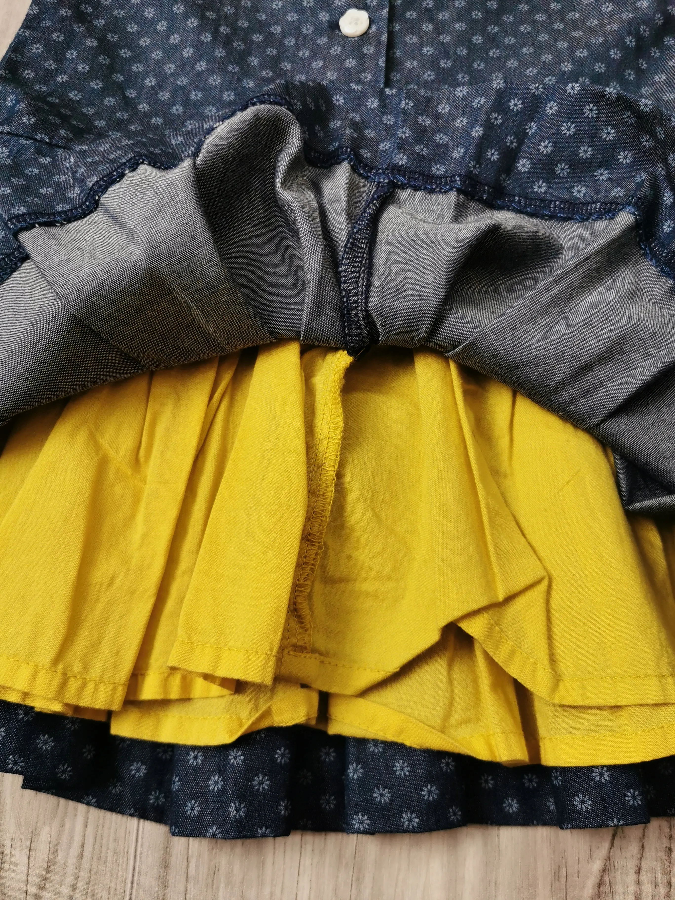 BABY GIRL SIZE 12 MONTHS - TOMMY HILFIGER A-line Pleated Tennis Dress EUC B37