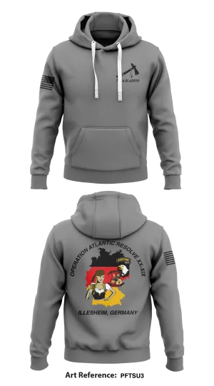 BAD DONT USE! - E Co. 6-11st AVN REGT Store 1  Core Men's Hooded Performance Sweatshirt - PftsU3