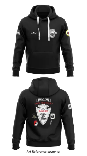 Banshee Troop, 3-71 Cavalry Store 1  Core Men's Hooded Performance Sweatshirt - WQHprM