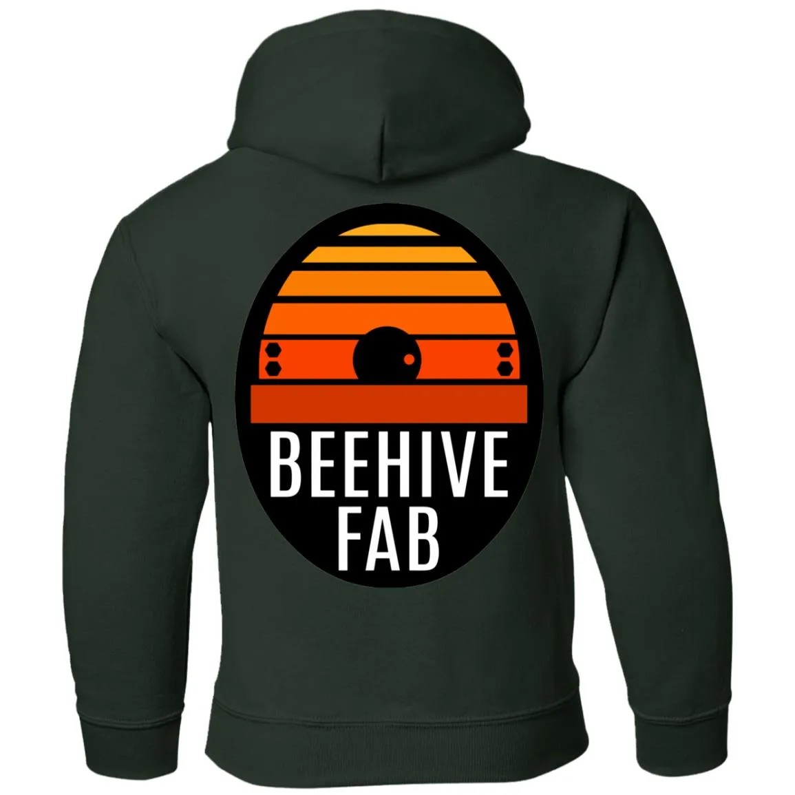 BeehiveFAB 2-sided print G185B Gildan Youth Pullover Hoodie