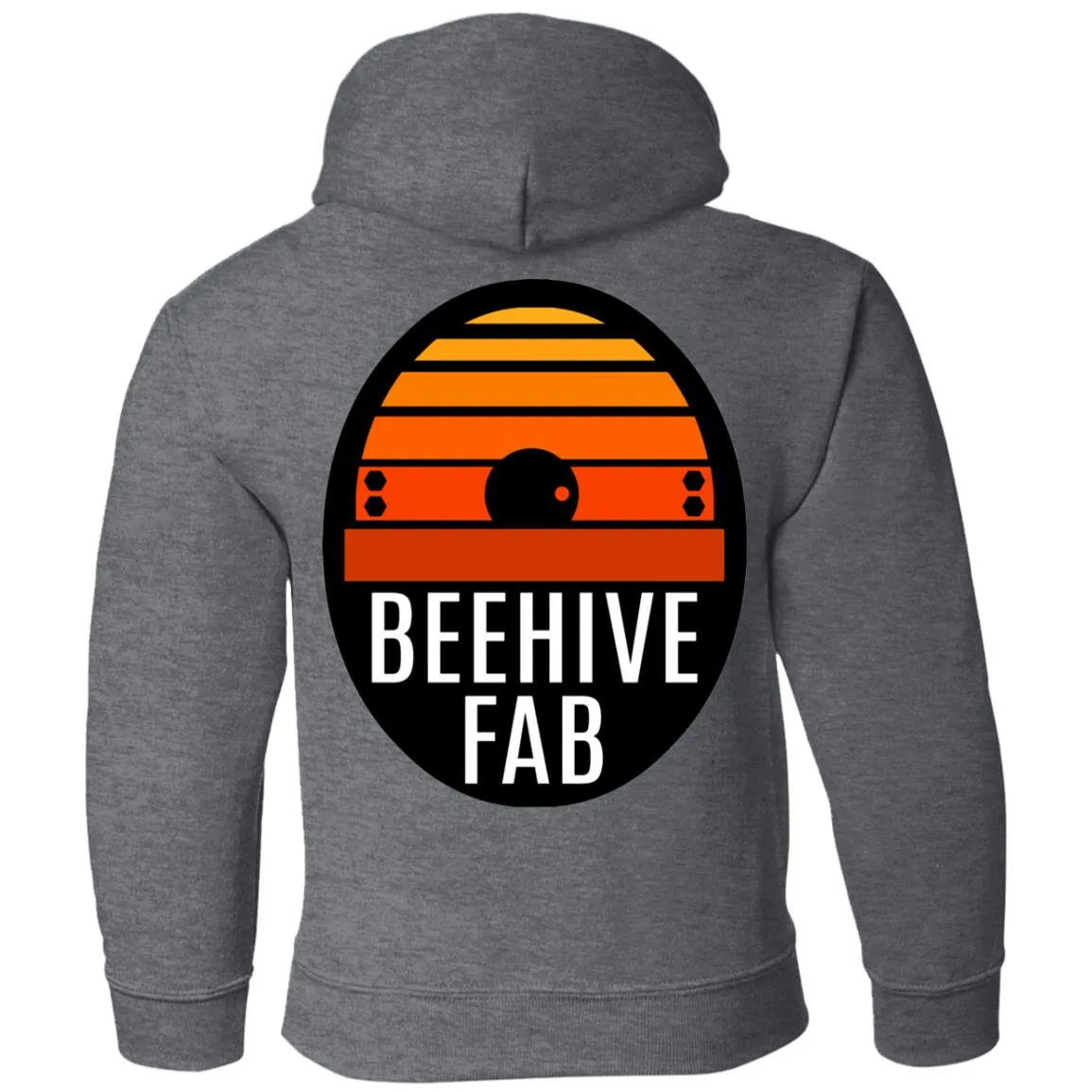 BeehiveFAB 2-sided print G185B Gildan Youth Pullover Hoodie