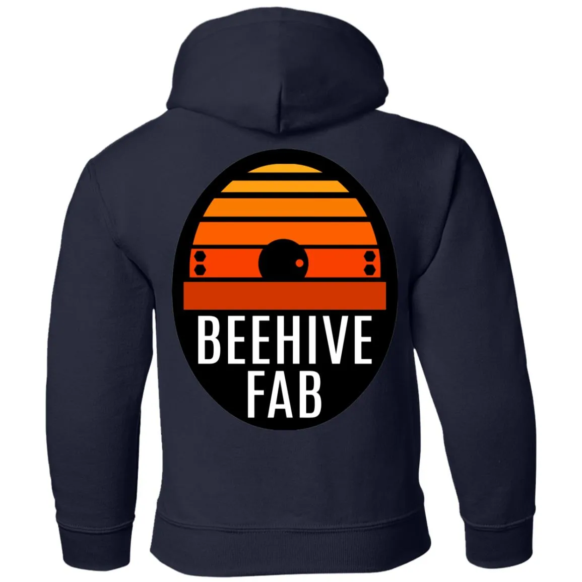 BeehiveFAB 2-sided print G185B Gildan Youth Pullover Hoodie