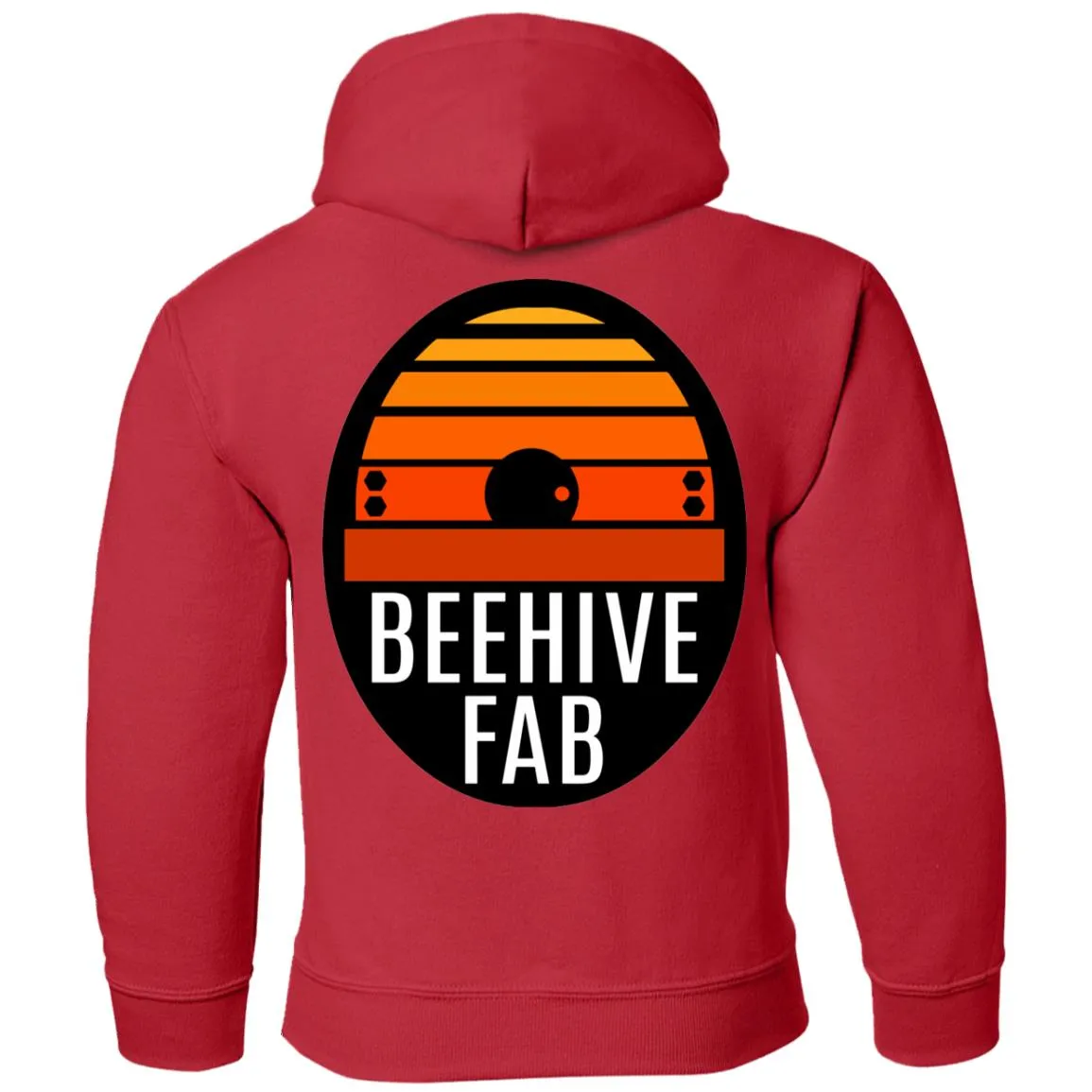 BeehiveFAB 2-sided print G185B Gildan Youth Pullover Hoodie
