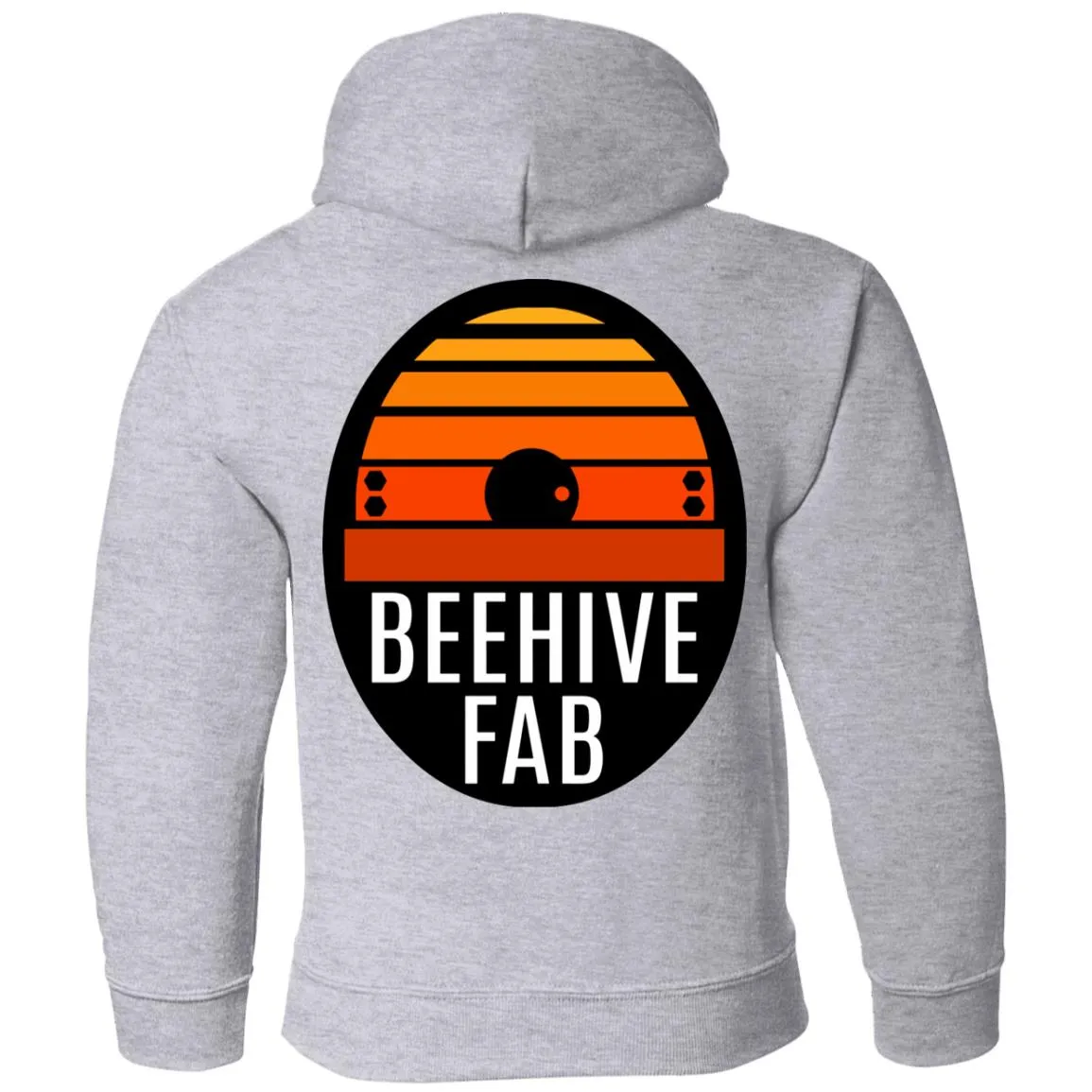 BeehiveFAB 2-sided print G185B Gildan Youth Pullover Hoodie