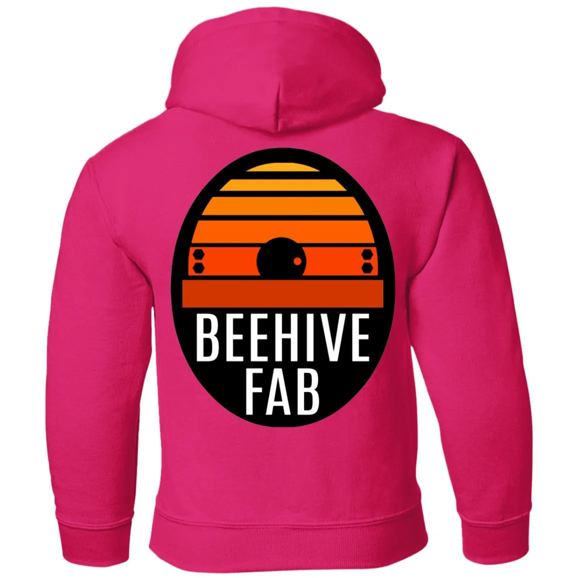 BeehiveFAB 2-sided print G185B Gildan Youth Pullover Hoodie